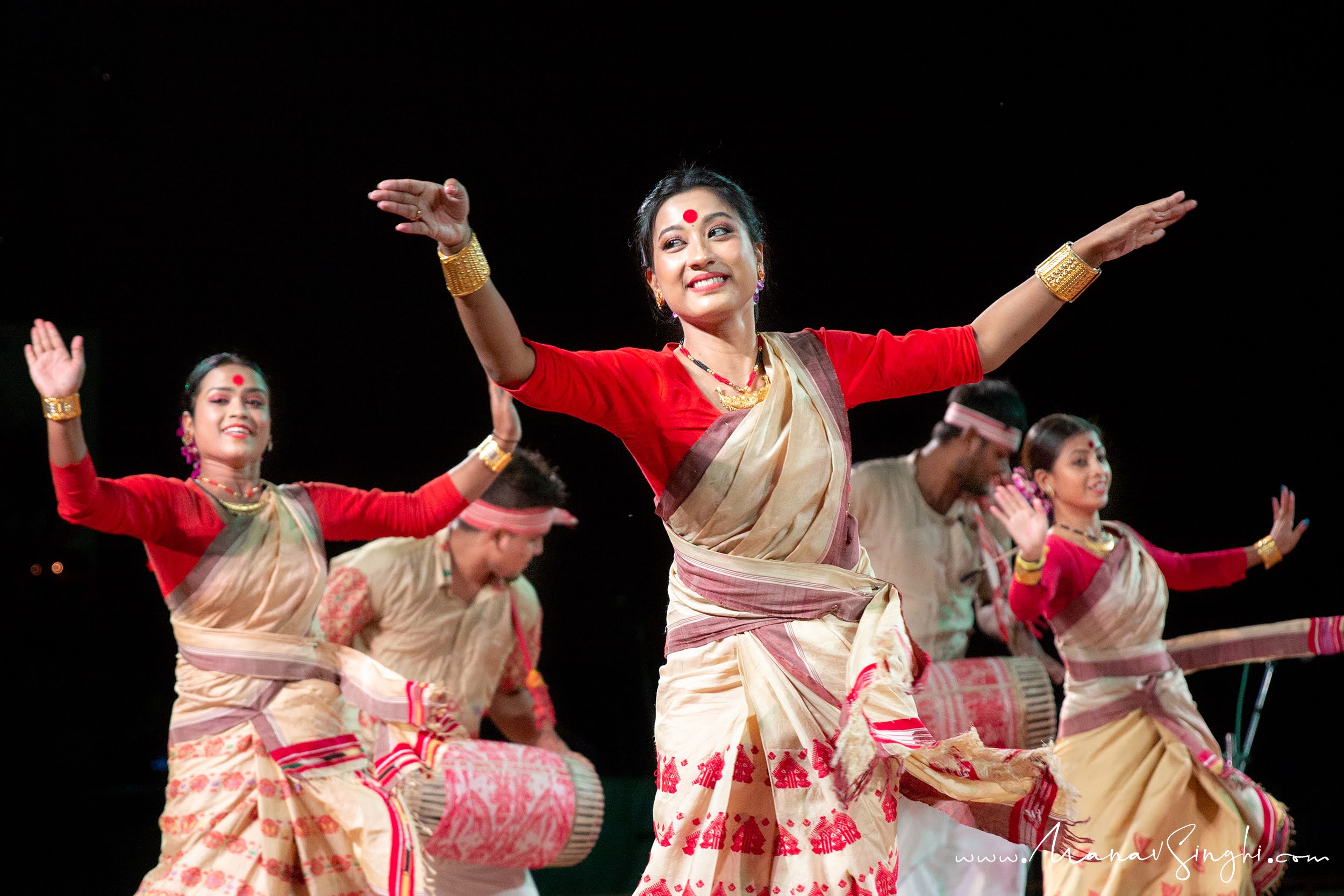 Bihu Dance of Assam Lokrang Jaipur