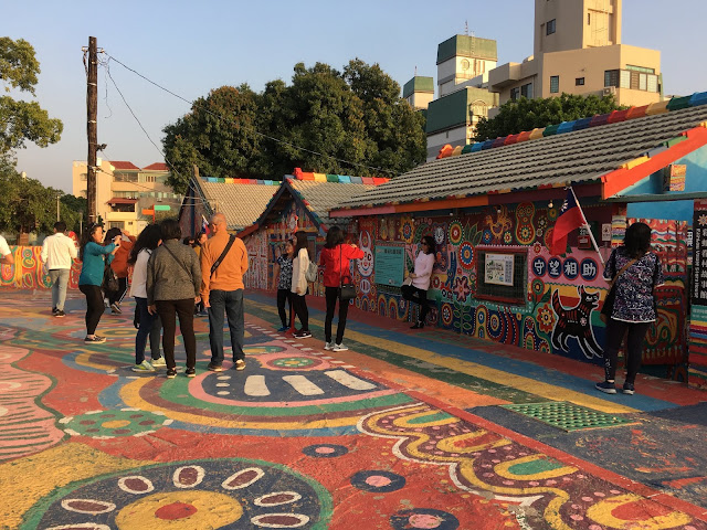 rainbow village, taichung, taiwan