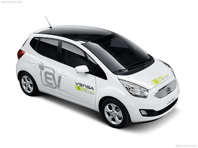 2010 model new concept Kia Venga EV