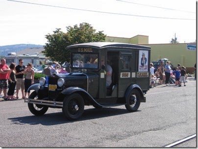 IMG_7548 1931 Ford Model A Mail Truck in the Rainier Days in the Park Parade on July 14, 2007