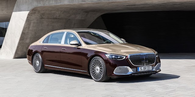 The new 2021 Mercedes-Maybach S-Class