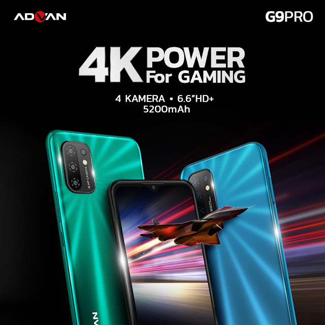 Layar dan Cover ADVAN G9 Pro