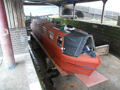 Defective Narrowboat Hull Overplating Works