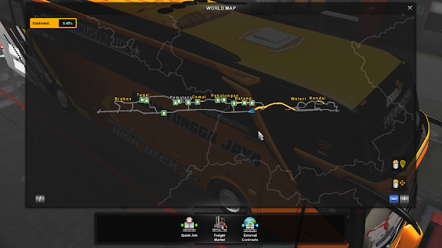 Map Trans Jawa v6 ETS2