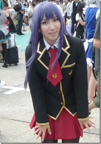 unknown cosplay 63 from comiket 2010 - baka to test to shokanju cosplay - kirishima shoko