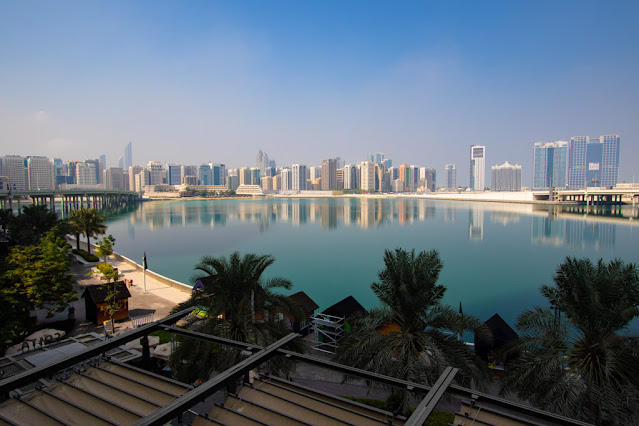 Vista dal Mall La Galleria-Abu Dhabi