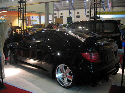 Mercedes CClass Rear and Side view Nice rims