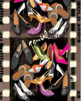 Vintage Lady Shoes in Vector Gallery