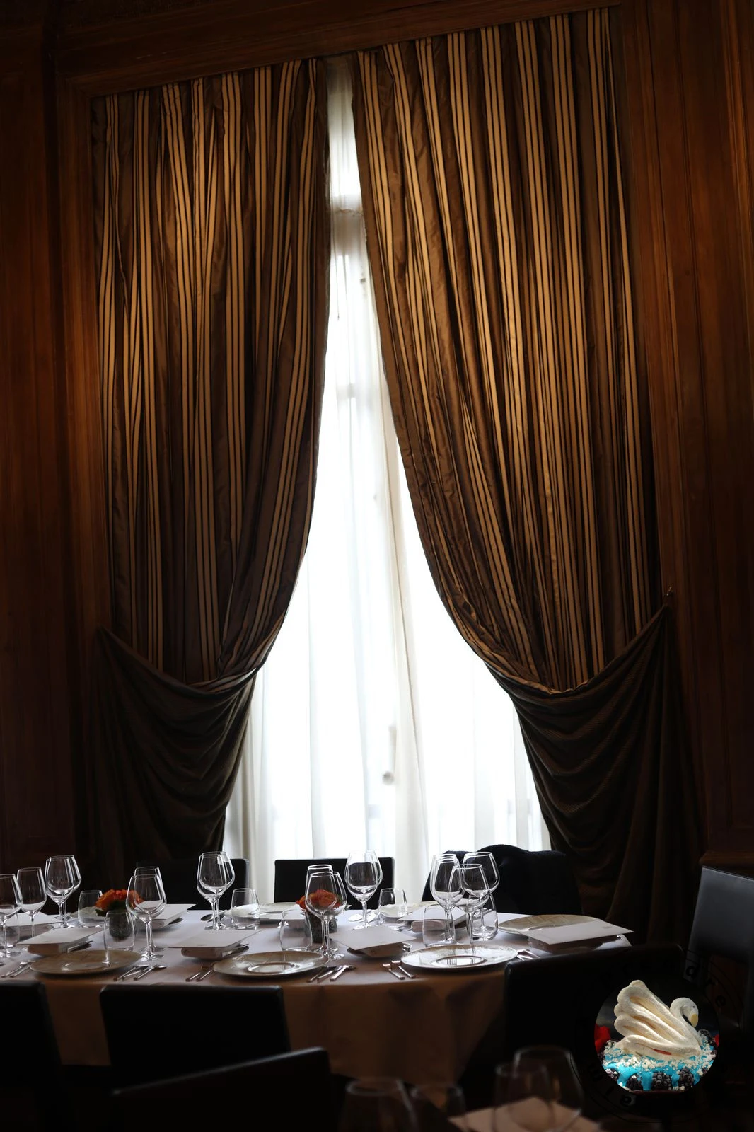 Restaurant le Taillevent avec Caprice des Dieux 