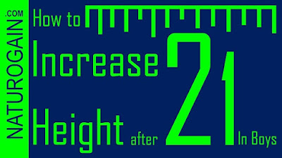 How to Increase Height after 21