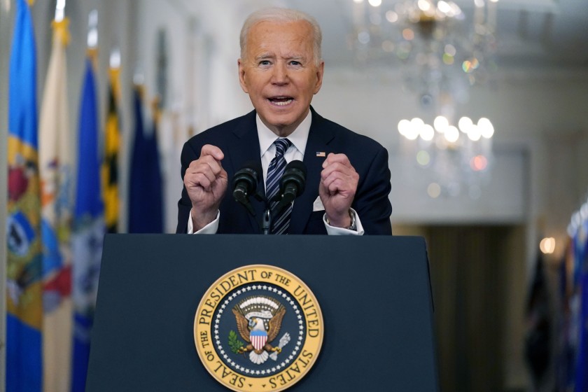 #COVID: Biden: todos los adultos de EE.UU. serán elegibles para la vacuna antes del 1 de mayo