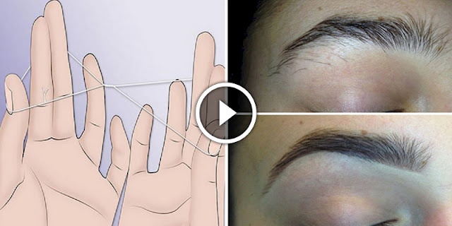 How To Use Thread To Shape Your Eyebrows Very Fast