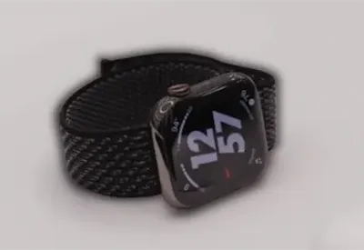 Apple Watch Ultra seen from a side view