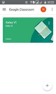 Selesai membuat kelas google classroom