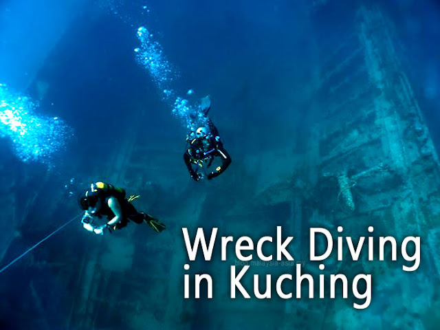 Wreck Diving in Kuching Sarawak