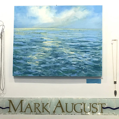 Original oil painting by Whitney Heavey at Mark August in downtown Chatham on Cape Cod