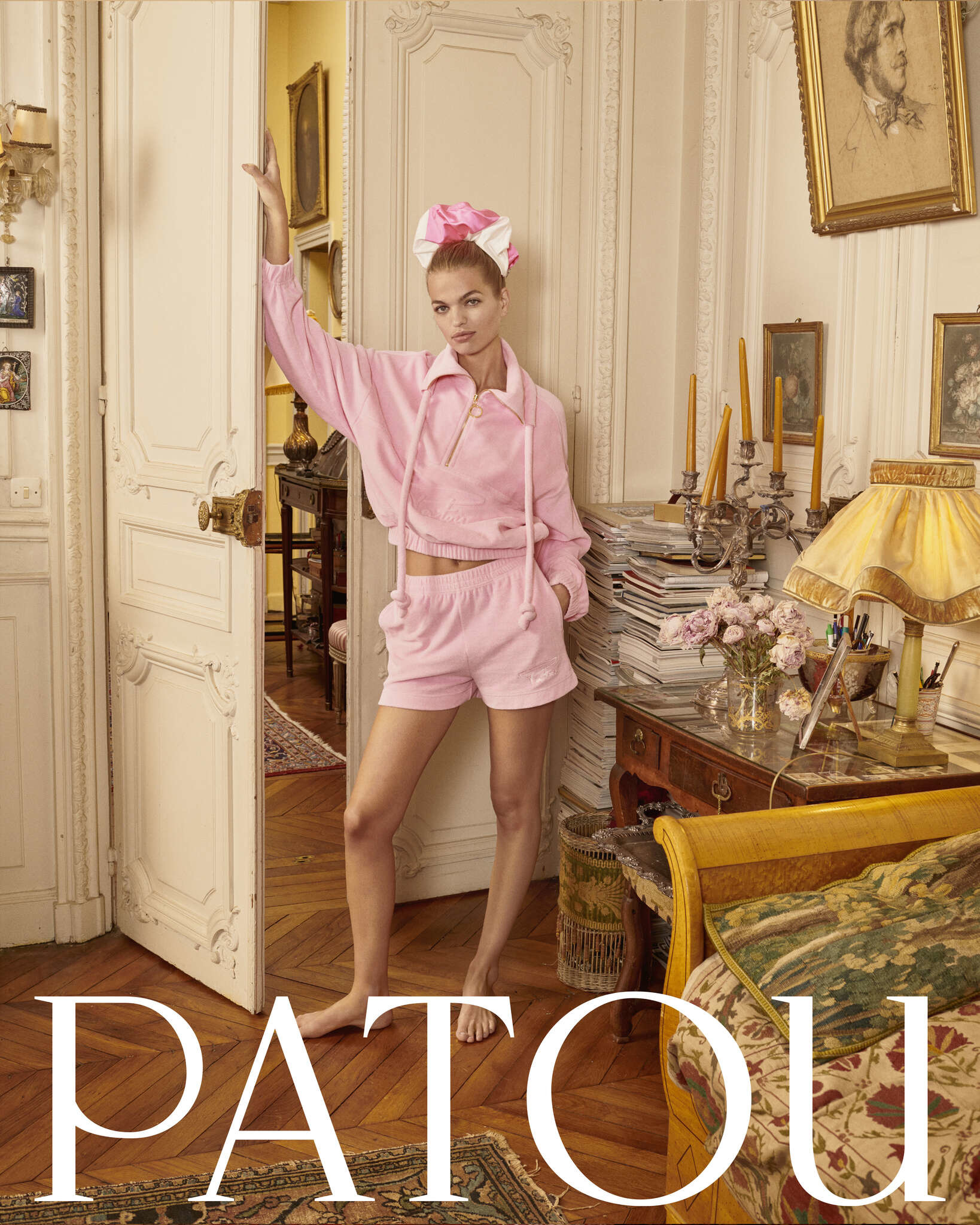 Patou Spring Summer 2024 Ad Campaign featuring Daphne Groeneveld shot by Venetia Scott.