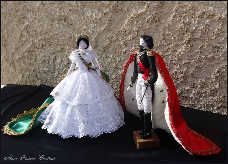 L'Impératrice Eugénie et Napoléon III
