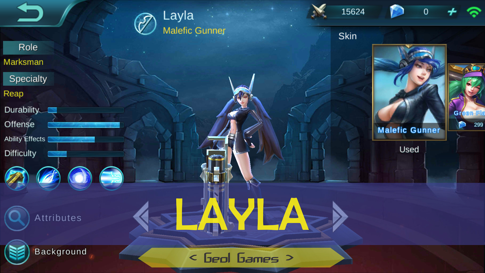 Cara Memakai Layla PENTA KILL Mobile Legend Main Ns