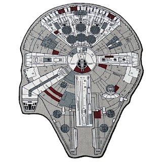 What They Said about Star Wars Grey Millenium Falcon Rug