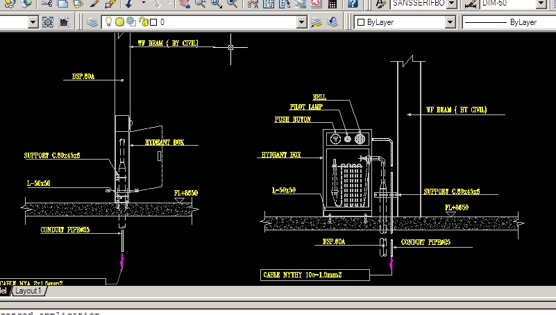  FIRE ALARM Kumpulan Referensi Gambar Autocad Fire Alarm 