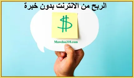 الربح من الانترنت بدون خبرة