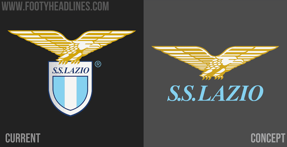 Ss Lazio Logo Proposal By Footy Headlines Footy Headlines