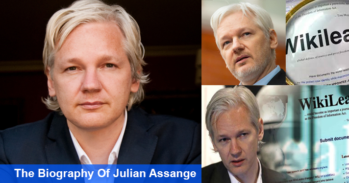 The Biography Of Julian Assange. Founder of Wikileaks.com 