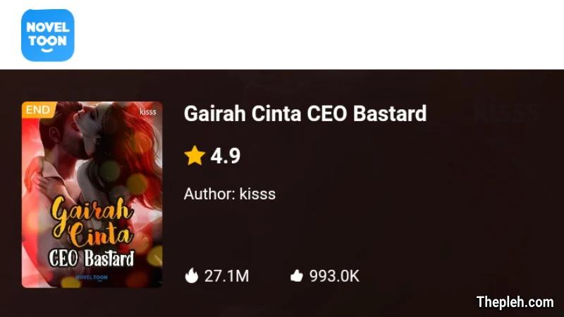 Novel Gairah Cinta CEO Bastard Gratis