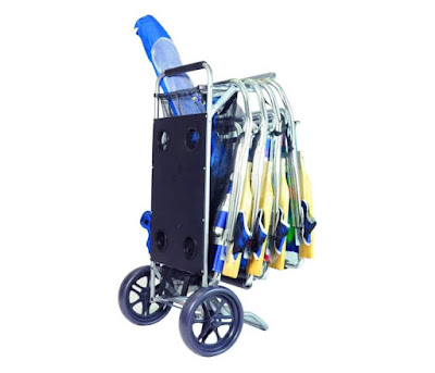 Wonder Cart - A Double Functions Beach Cart, Helps You Haul Your Stuff And As A Table