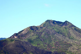 Crater of Mount Batur at Kintamani Bali Island