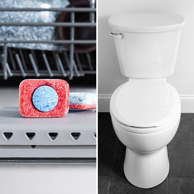 How to Clean Your Toilet with Dishwasher Tablets