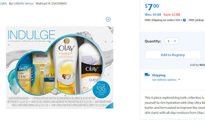 http://www.walmart.com/ip/Olay-Indulge-Shower-Collection-with-Venus-Gift-Set-4-pc/46435659?action=product_interest&action_type=title&item_id=46435659&placement_id=irs-2-m2&strategy=PWVAV&visitor_id&category=&client_guid=5707cc39-8c76-4a24-ab06-db2383830473&customer_id_enc&config_id=2&parent_item_id=47422523&parent_anchor_item_id=47422523&guid=e8a1b9a9-8e54-40c2-9fe1-9851e2d73efb&bucket_id=irsbucketdefault&beacon_version=1.0.1&findingMethod=p13n