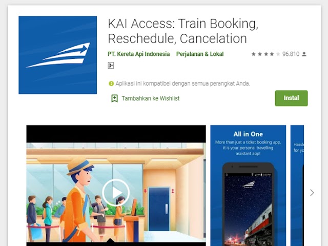 Begini Cara Pesan Tiket Online Kereta Api Lokal Melalui KAI Access