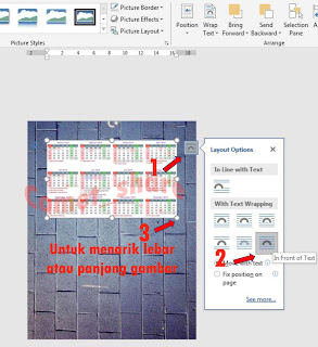 Cara Membuat Calender Di Ms.Word