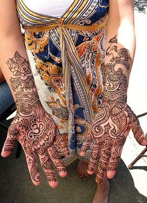 Indian simple mehndi patterns