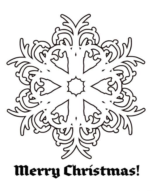 Online Christmas Coloring Pages