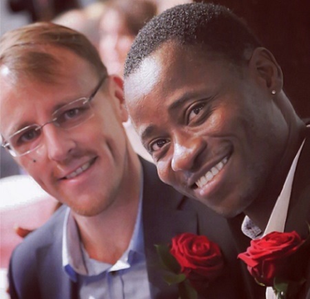 Popular Nigerian Gay Activist Weds Lover in England (See Photos)