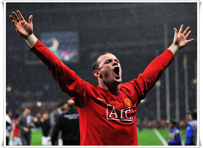 Wayne Rooney Celebration Photo
