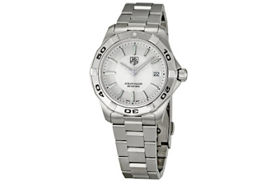 TAG Heuer Men's WAP1111.BA0831 Aquaracer Silver Dial Watch