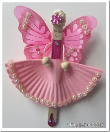 Popsicle Stick Fairy Popsicle Stick Fairy