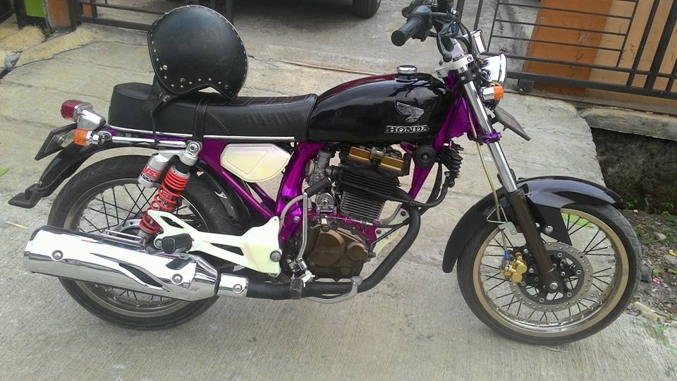 Foto Modifikasi  Motor  Honda CB  Keren 