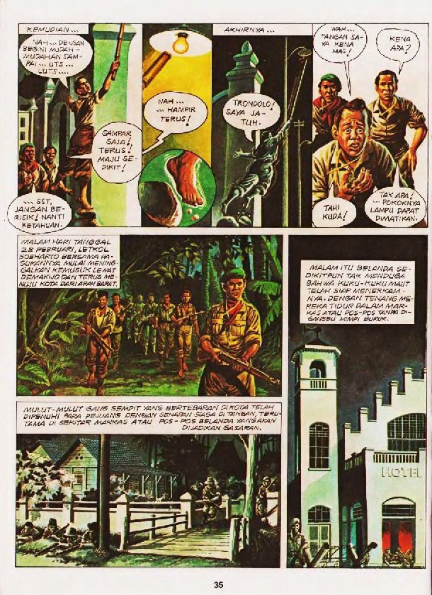 MEREBUT KOTA PERJUANGAN - KOMIK BERGAMBAR - Komik Koplak