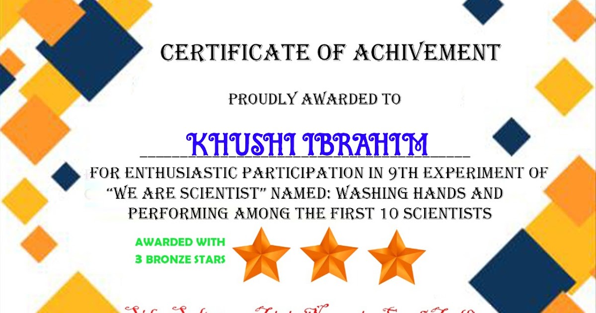 Khushi Ibrahim - Little Scientist - Junior Guide ...