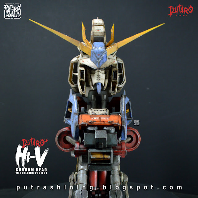 RX-93-ν2 Hi-ν Gundam Head | Customize Weathering by Putra Shining