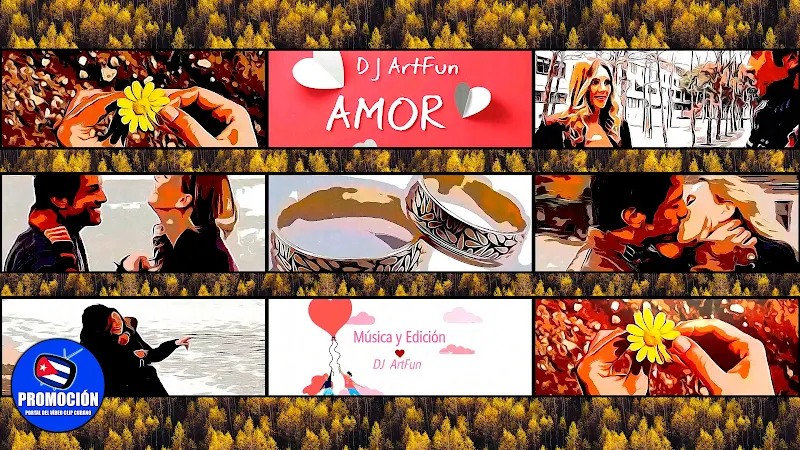 Dj ArtFun - ¨Amor¨ - Videoclip. Portal Del Vídeo Clip Cubano. Música electrónica cubana. Dj. Cuba.