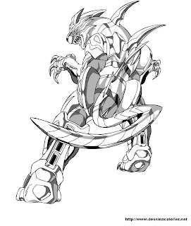 Coloring pages bakugan