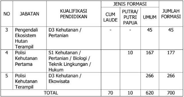 cpns klh 2017