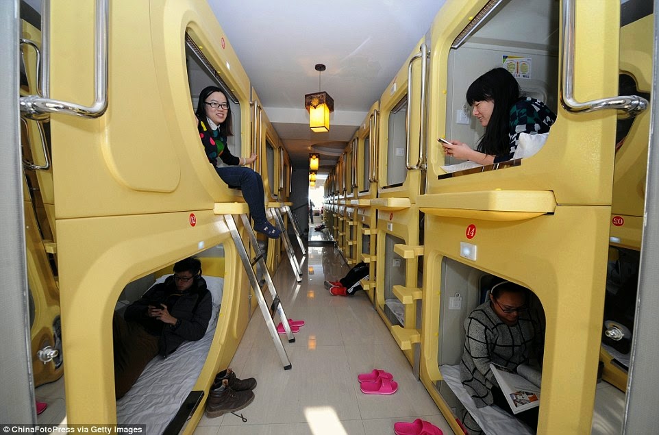 Capital Living CHINA  INTRODUCES ITS CAPSULE HOTELS   YOU 