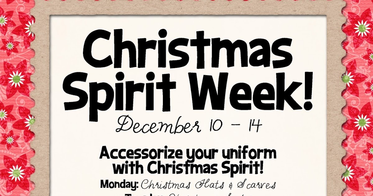 Slightly Askew Designs: Christmas Spirit Week